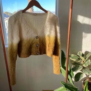 URBAN OUTFITTERS Long Sleeve Ombré Crop